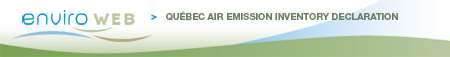 Québec Air Emissions Inventory (IQEA)