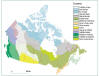 Cliquez pour agrandir - Figure 2 : Les cozones terrestres du Canada