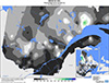 Neige au sol (%) Pourcentage de la normale