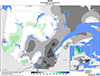 Neige (%) Pourcentage de la normale